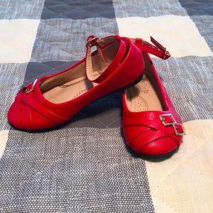 Girls’ Red Mary Janes